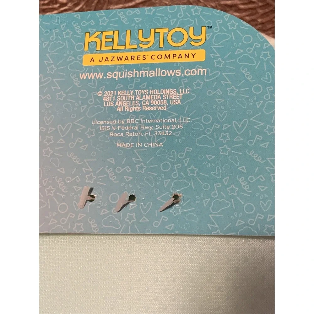 SQUISHMALLOWS CAT Girls Slippers Size 4-5 Teal Color NWT ULTRASOFT!